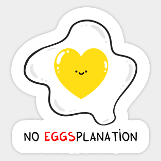 No EGGSplanation Sticker